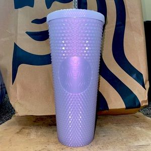 Starbucks studded tumbler icy white